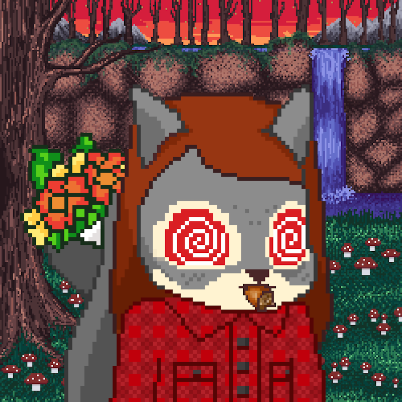 Pixel Squirrels #4606